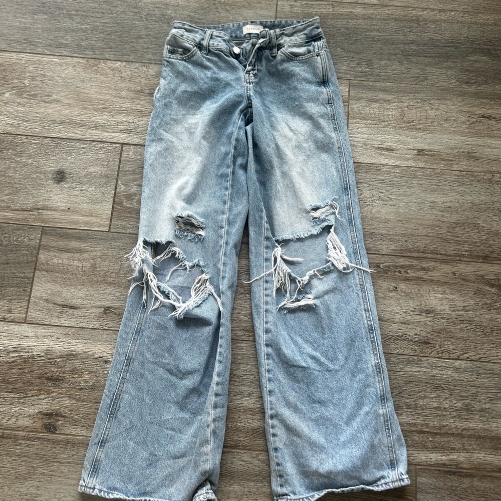 Pacsun low rise Wide-Leg Jeans